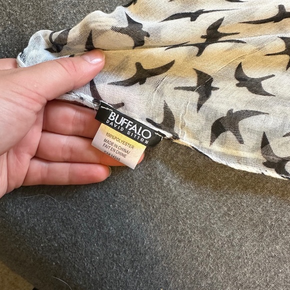 Bird Design Infinity Scarf - Picture 2 of 14
